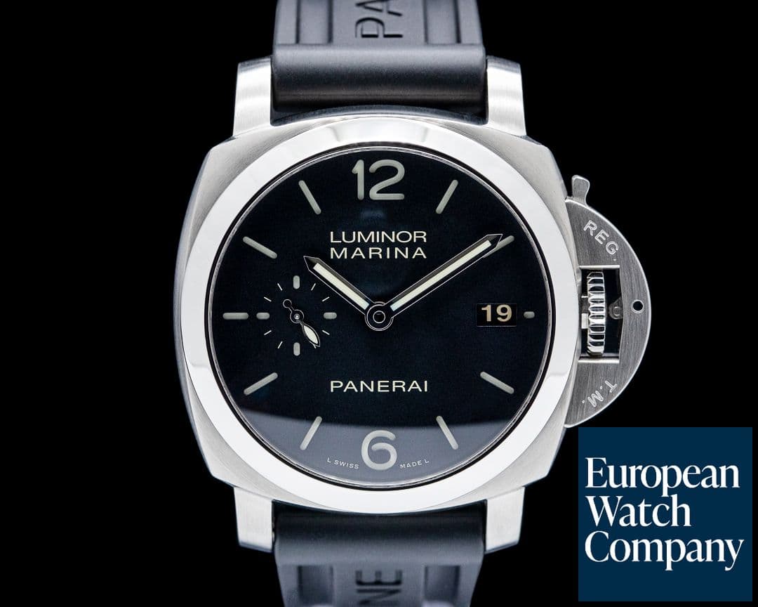 Image of Panerai PAM00392 Luminor Marina 1950 3 Days Automatic SS Black Dial