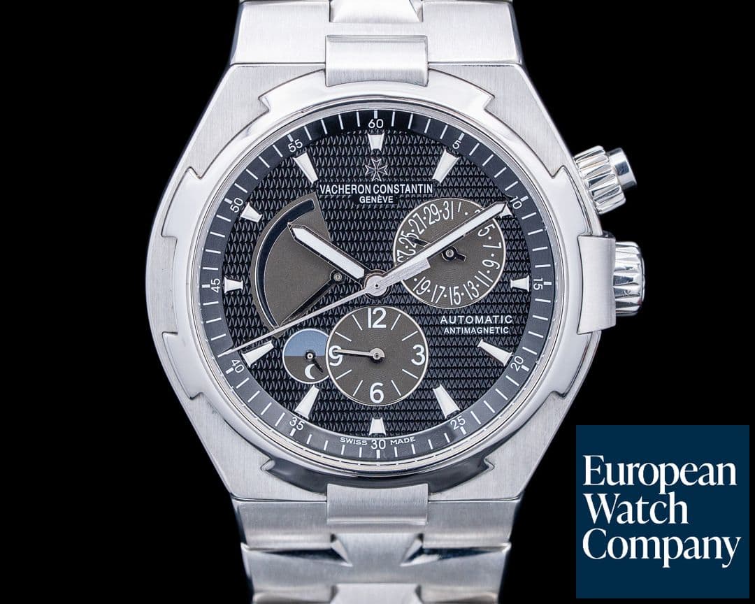 Image of Vacheron Constantin 47450 Overseas Dual Time SS Black Dial