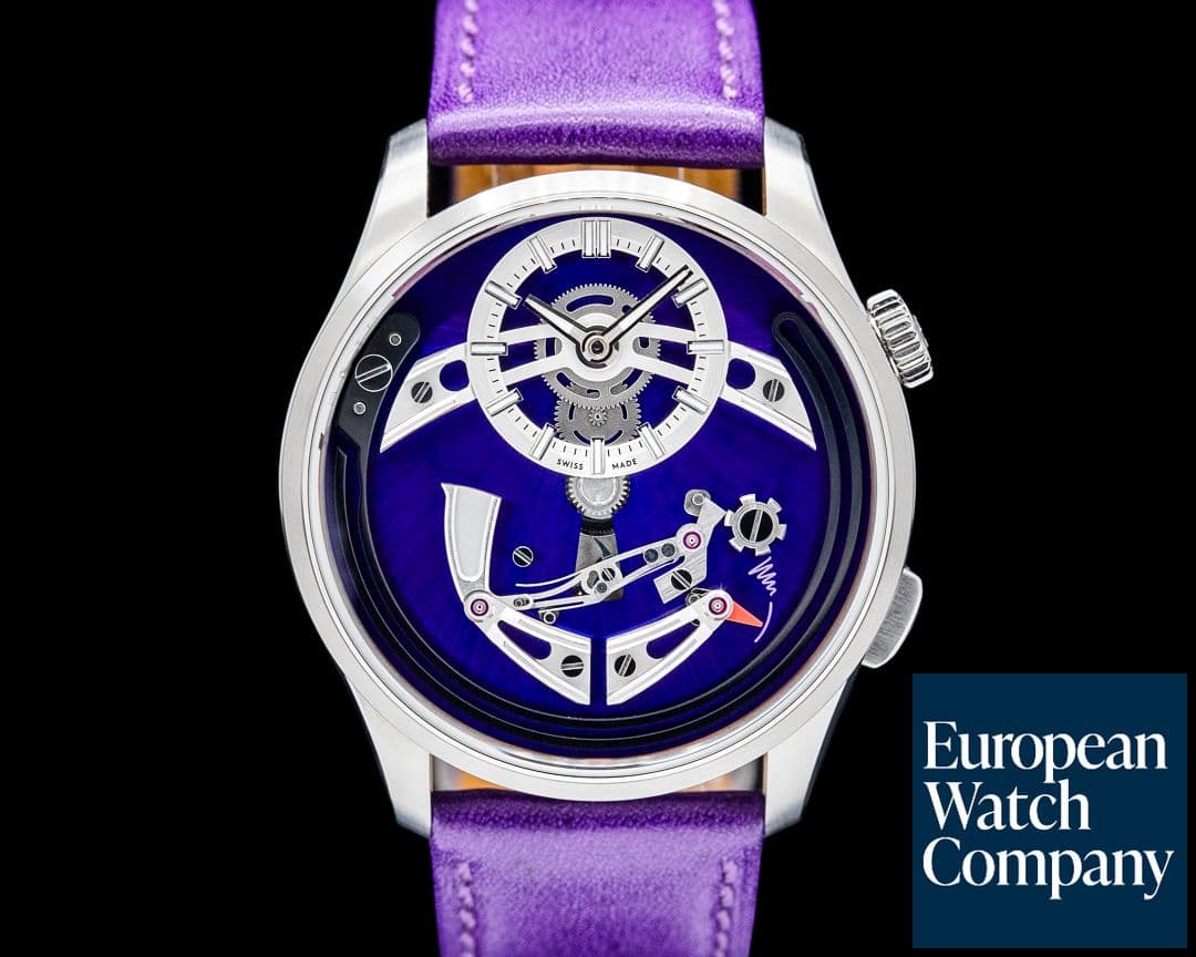 Image of Christopher Ward C1 Bel Canto Titanium Purple Dial 2025