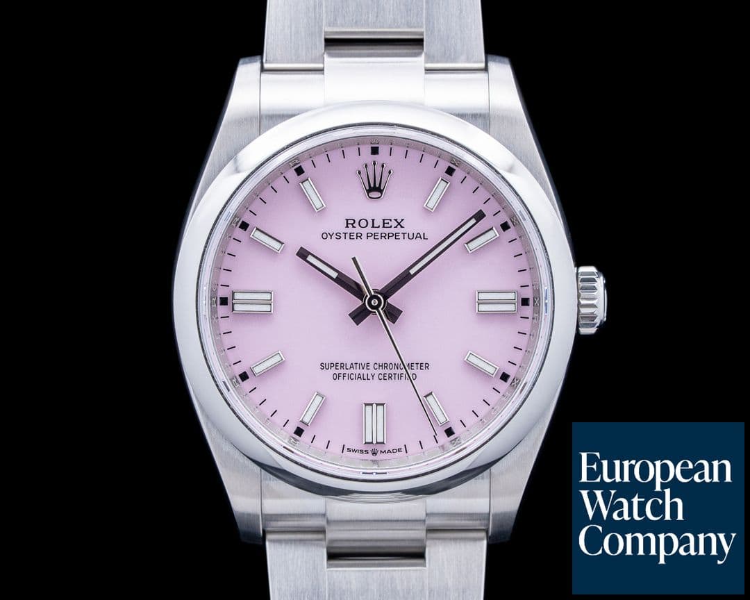 Image of Rolex 126000 Oyster Perpetual SS Pink Dial 2026