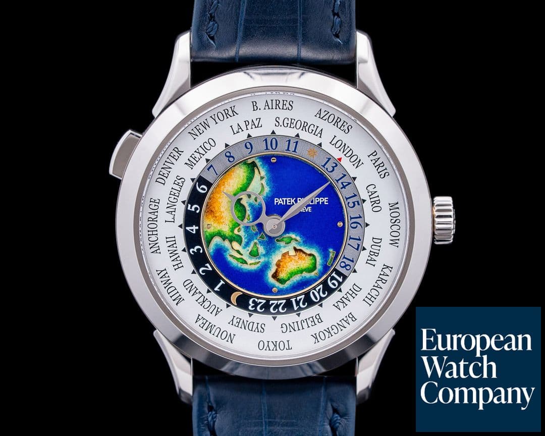 Image of Patek Philippe 5231G-001 World Time 18K White Gold Enamel Dial