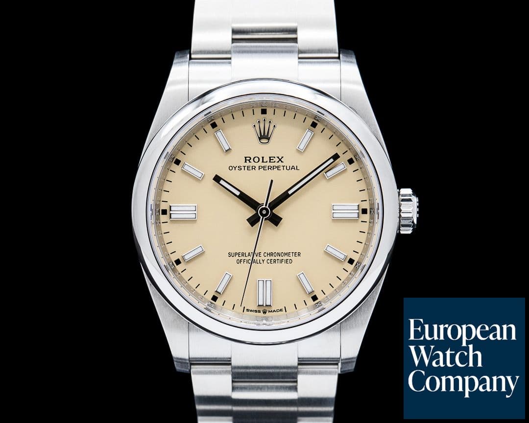 Image of Rolex 126000 Oyster Perpetual 36 SS Beige Dial 2025