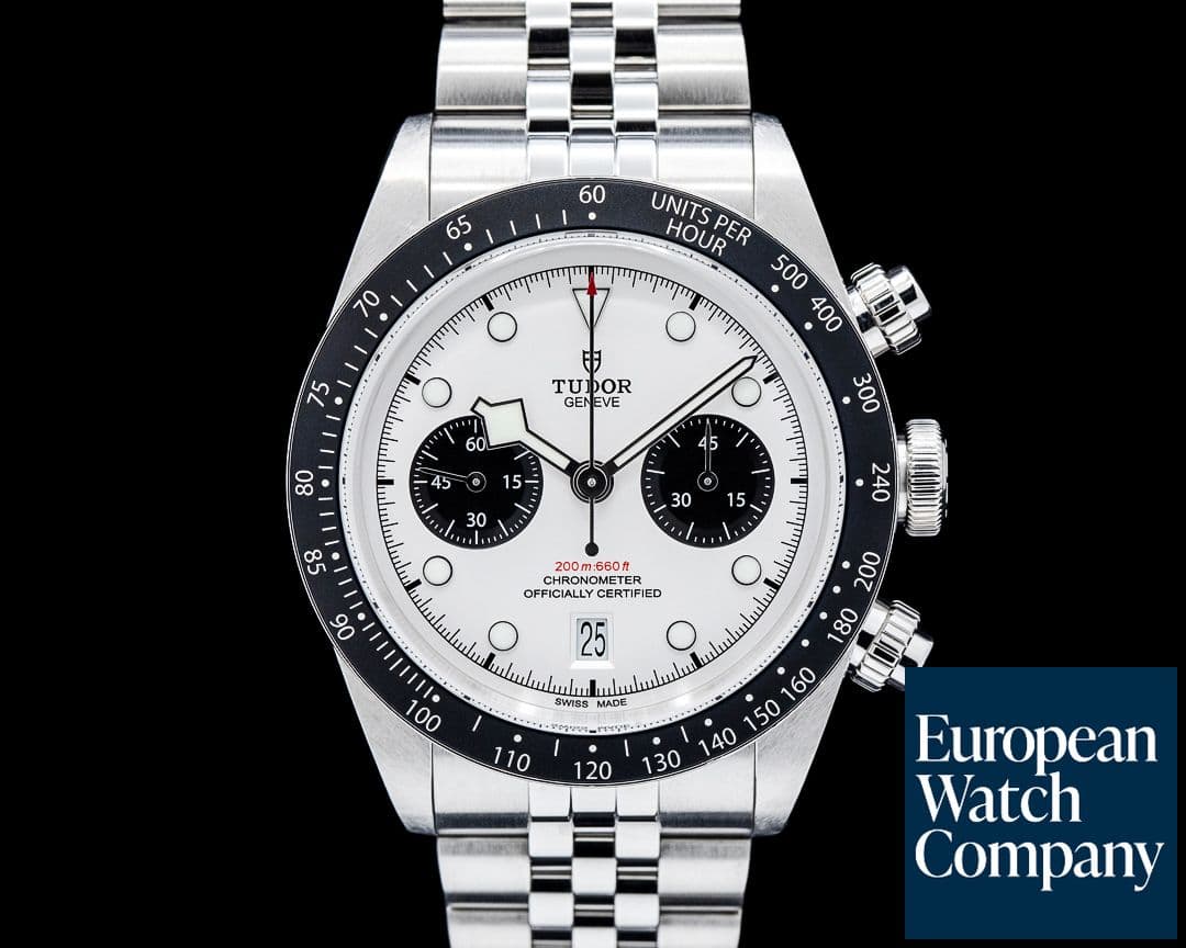 Image of Tudor 79360N Black Bay Chronograph SS Silver Dial 2025