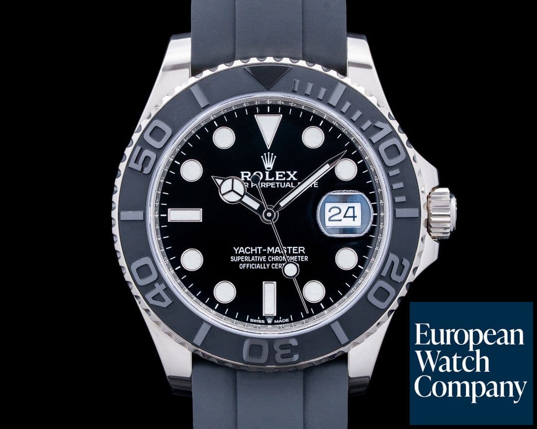 Image of Rolex 226659 Yacht-Master 18K White Gold Black Dial