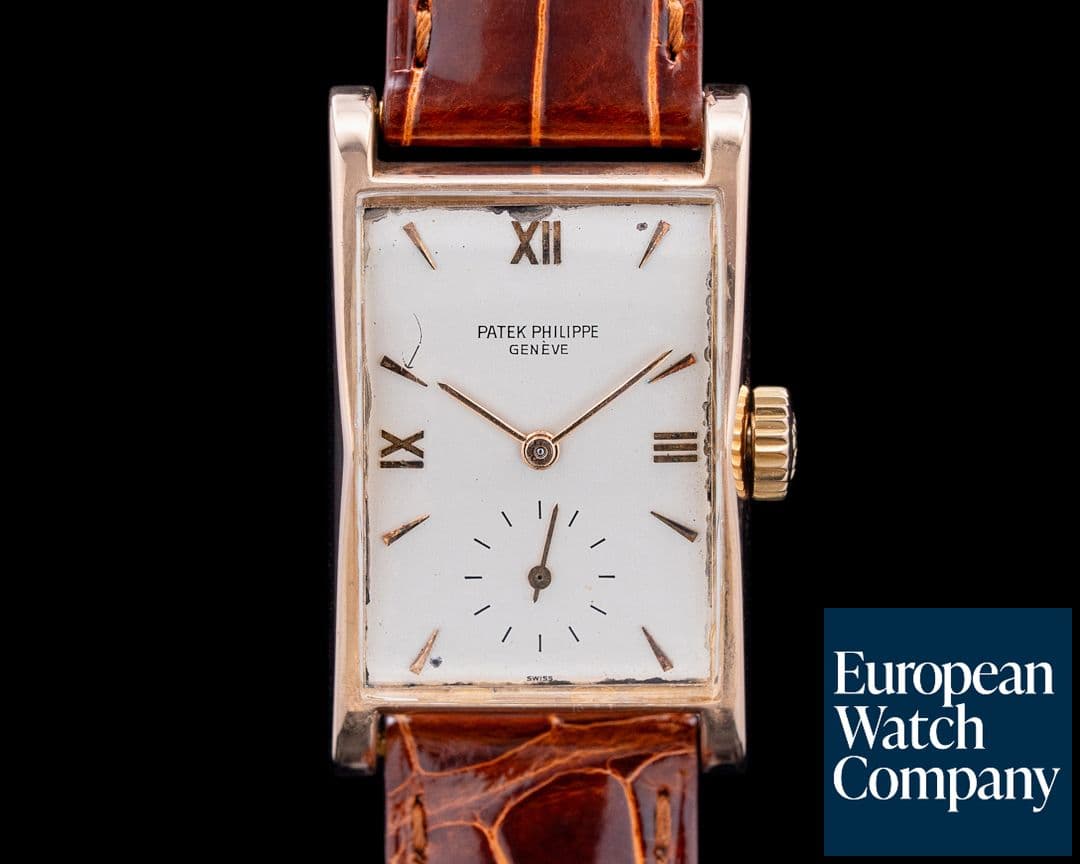 Image of Patek Philippe 1588 Pagoda 18K Rose Gold Silver Dial