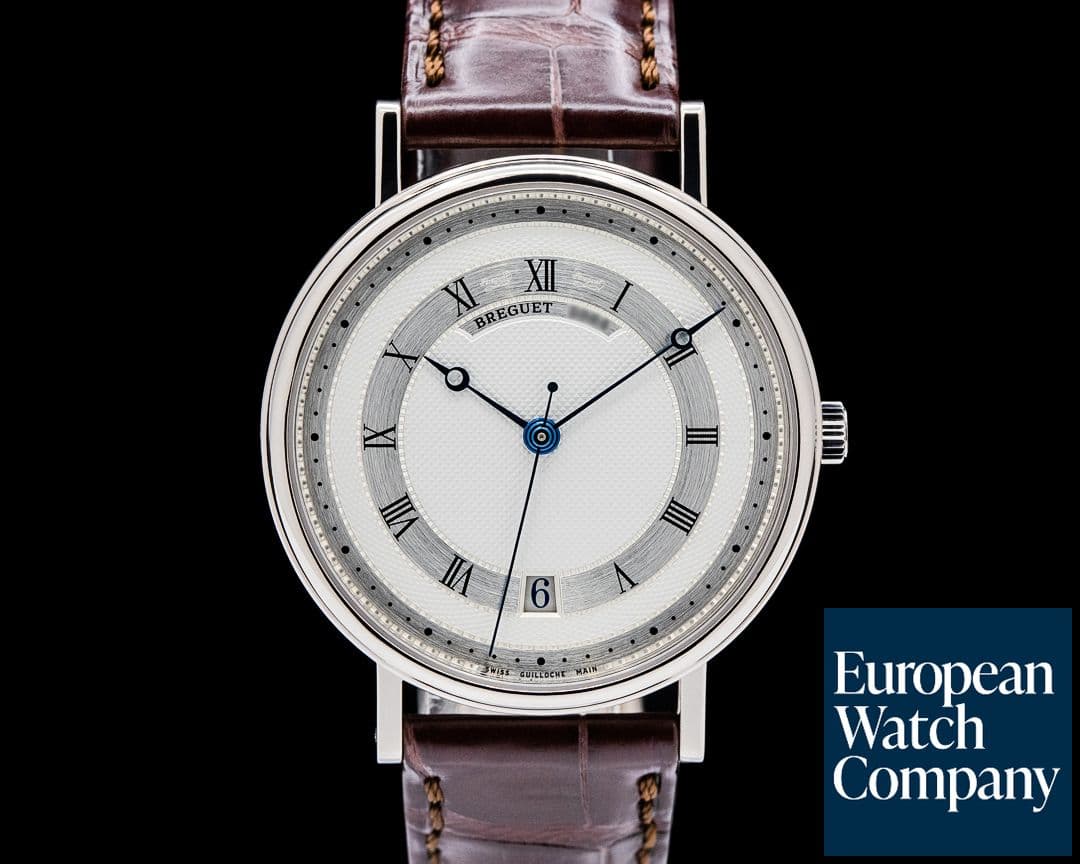 Image of Breguet 5930BB Classique 18K White Gold Silver Dial