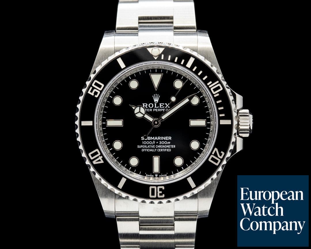 Image of Rolex 124060 Submariner No Date 41MM SS Black Dial