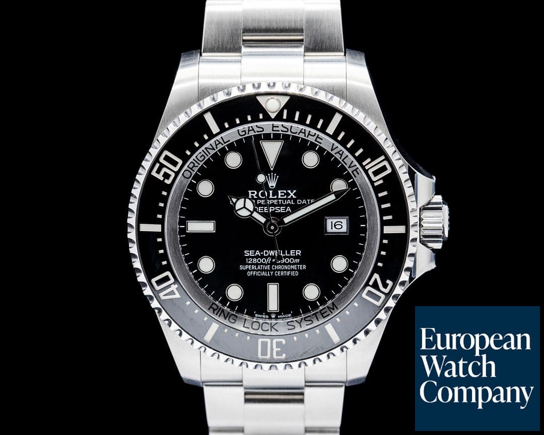 Image of Rolex 126660 Deepsea Sea-Dweller SS Black Dial