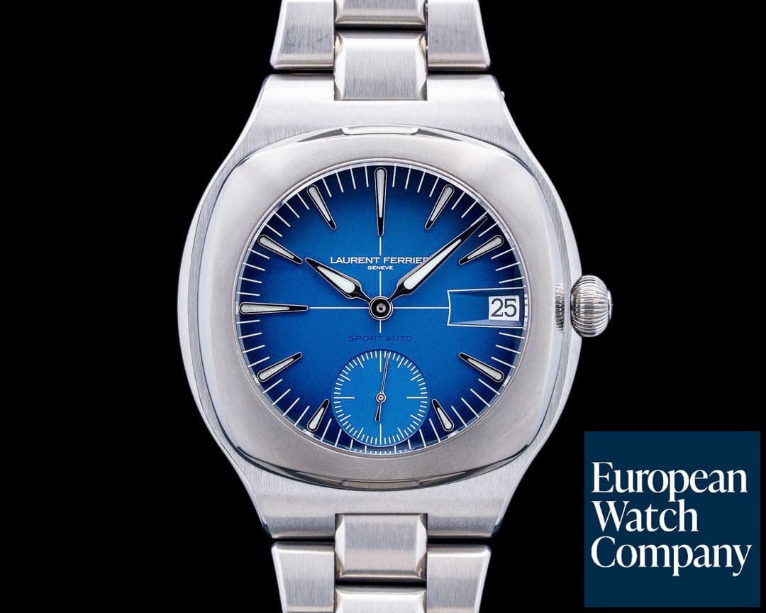 Image of Laurent Ferrier LCF040.T1.C1GC5 Sport Auto Titanium Blue Dial 2026