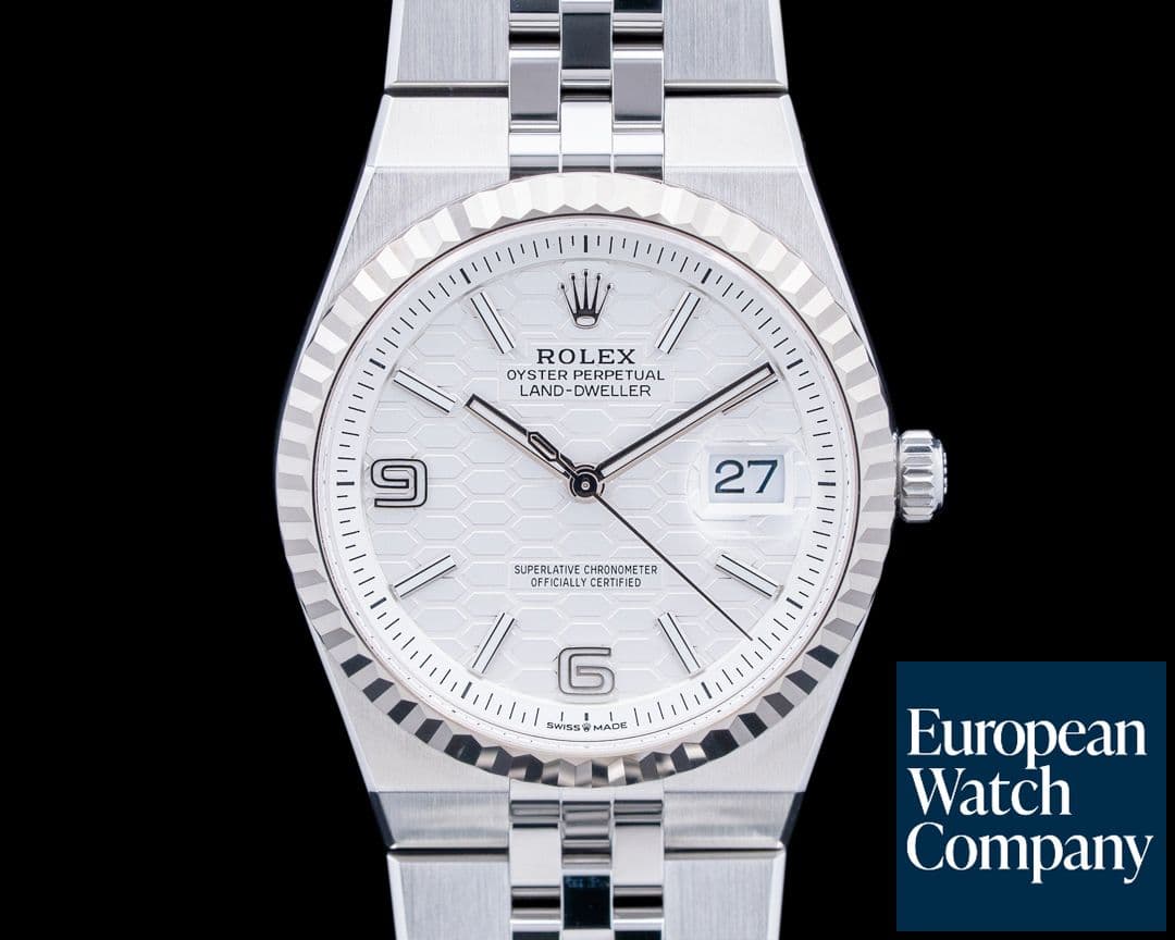 Image of Rolex 127234 Land-Dweller 36MM SS White Dial 2026