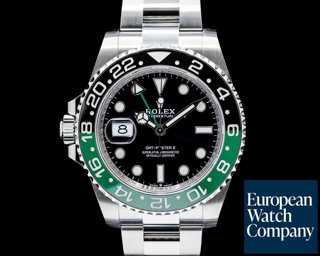 Image of Rolex 126720VTNR GMT-Master II Left-Handed SS Black Dial