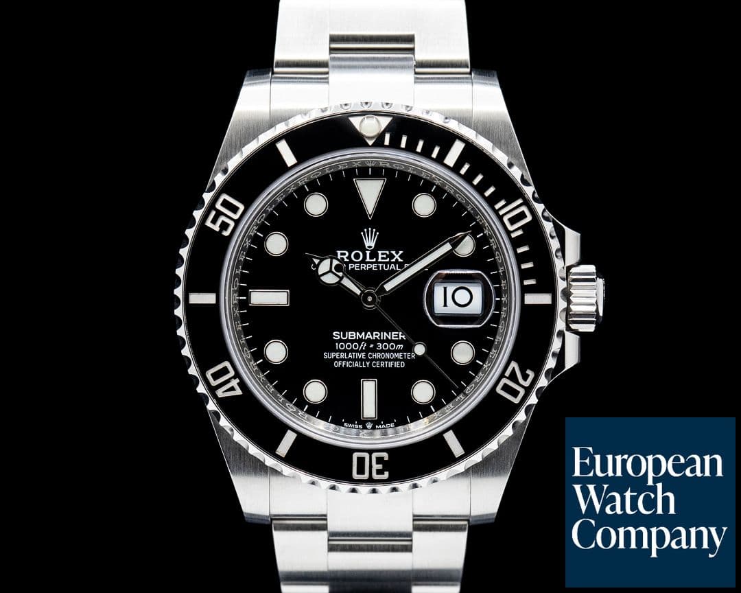 Image of Rolex 126610LN Submariner Ceramic SS Black Dial