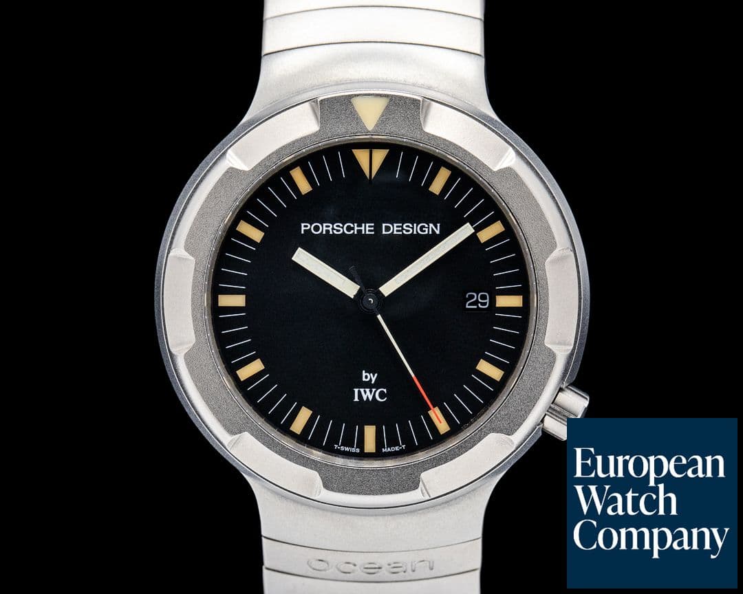 Image of IWC IW3524 Porsche Design Ocean 2000 Titanium Black Dial