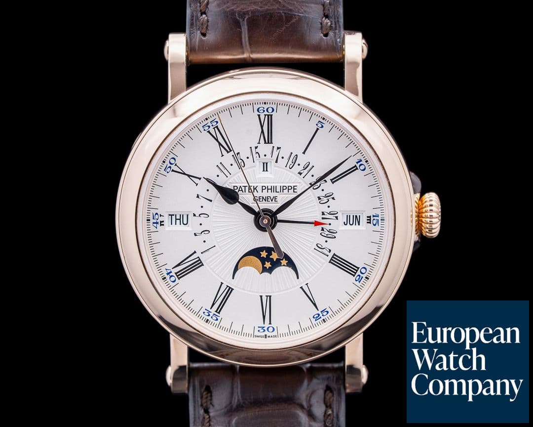 Image of Patek Philippe 5159R-001 Perpetual Calendar Retrograde 18K Rose Gold Silver Dial