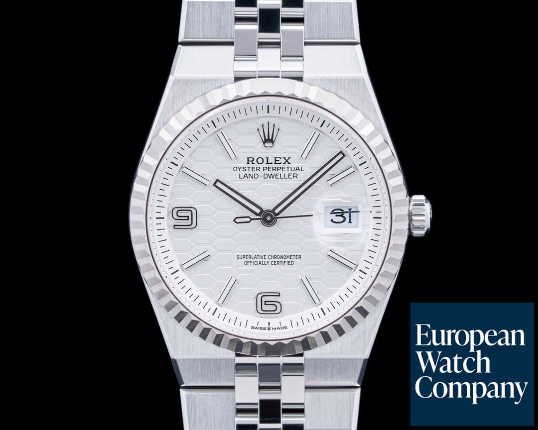 Image of Rolex 127234 Land-Dweller 36MM SS White Dial 2026