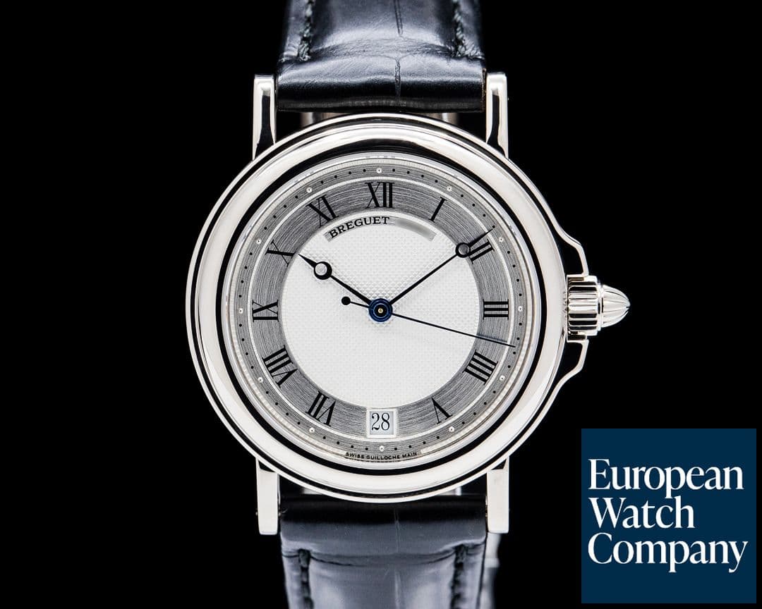 Image of Breguet 3400BB/12/996 Marine 18K White Gold Silver Dial