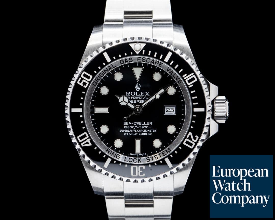 Image of Rolex 116660 Deepsea Sea-Dweller SS Black Dial