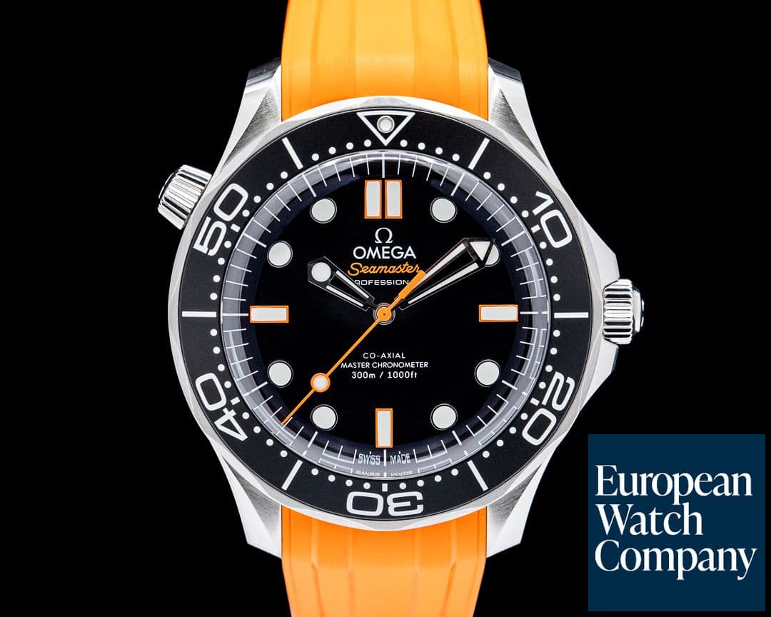 Image of Omega Seamaster Diver 300M SS Black Dial 2025