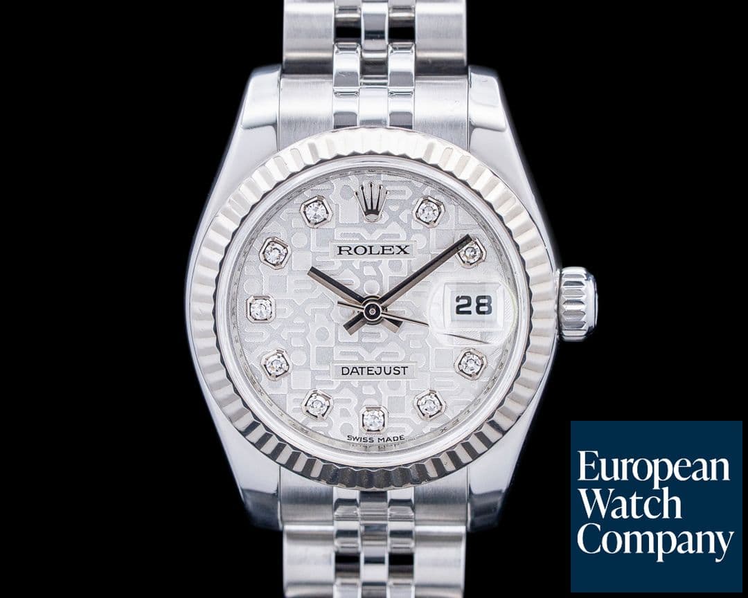 Image of Rolex 179174 Lady-Datejust SS Silver Jubilee Diamond Dial Circa. 2006