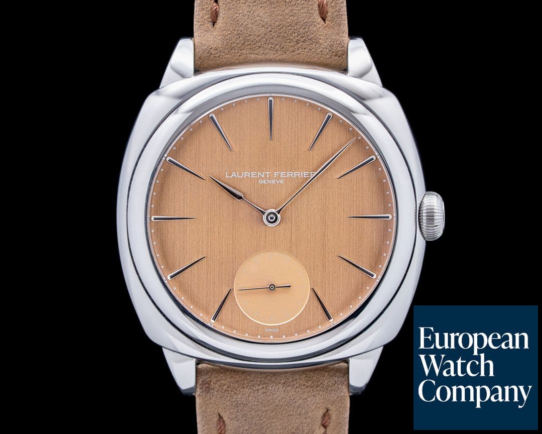 Image of Laurent Ferrier LCF013 Square Micro-Rotor Autumn SS Brown Autumn Dial