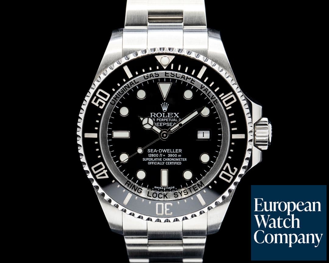 Image of Rolex 116660 Deepsea Sea-Dweller SS Black Dial