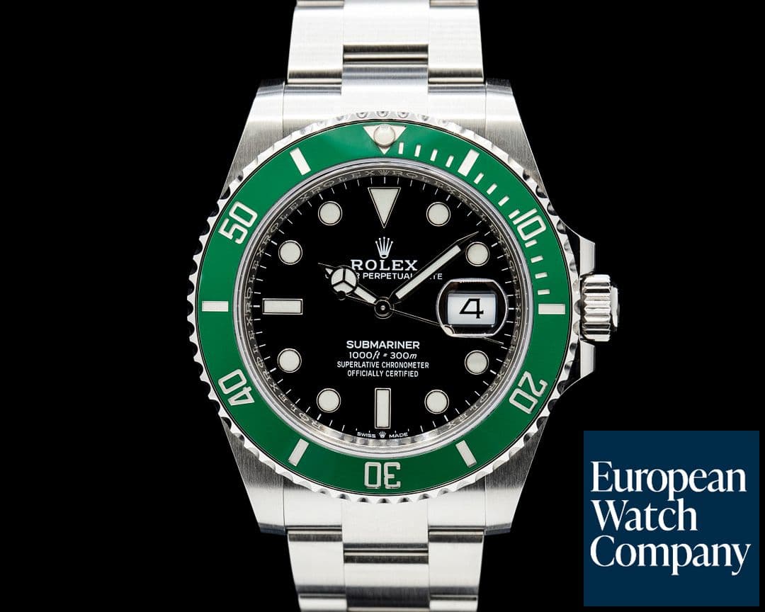 Image of Rolex 126610LV Submariner Date "Starbucks" SS Black Dial