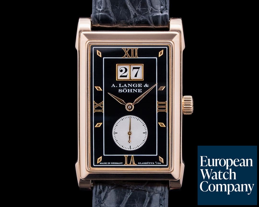 Image of A. Lange & Söhne 107.031 Cabaret 18K Rose Gold Black Dial