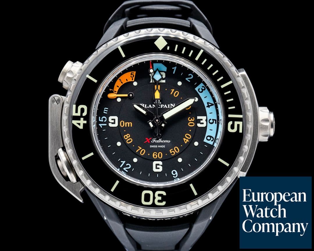 Image of Blancpain 5018 Fifty Fathoms X Fathoms Titanium Black Dial LIMITED
