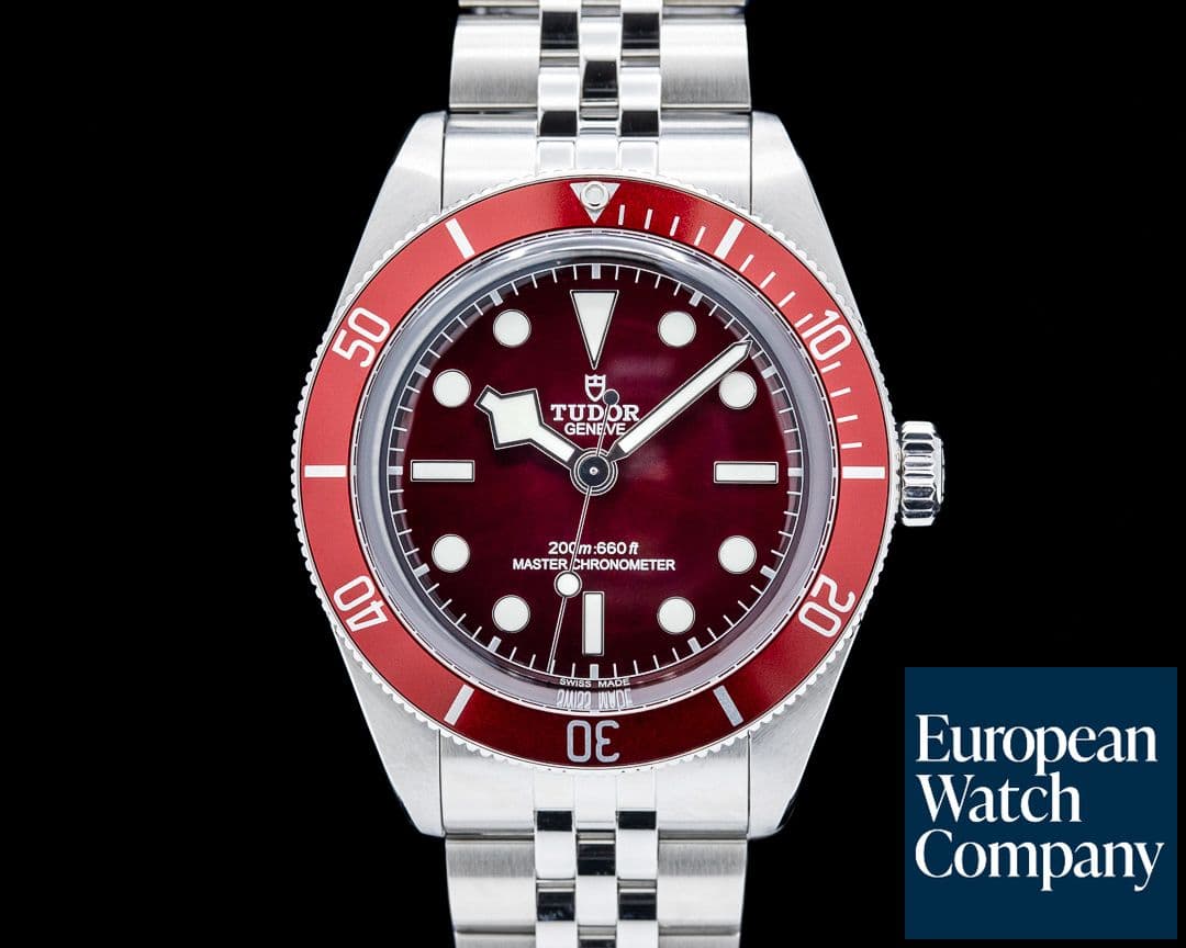 Image of Tudor 7939A1 Black Bay Fifty-Eight SS Burgundy Dial 2025