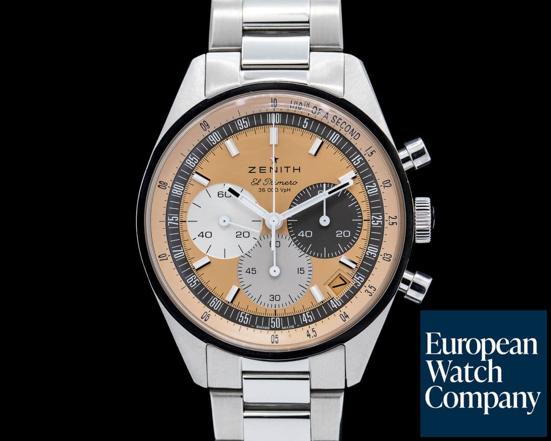 Image of Zenith Chronomaster Original "HODINKEE" SS Salmon Dial LIMITED