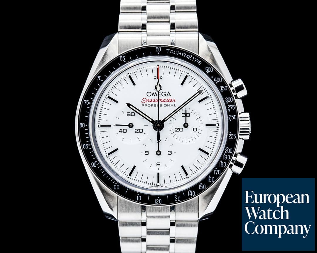 Image of Omega Speedmaster Moonwatch Professional SS White Dial