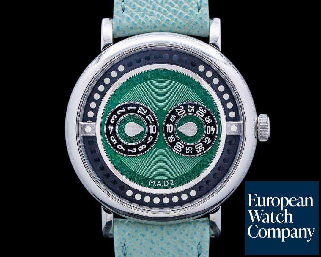Image of MB&F M.A.D 2 SS Green Dial