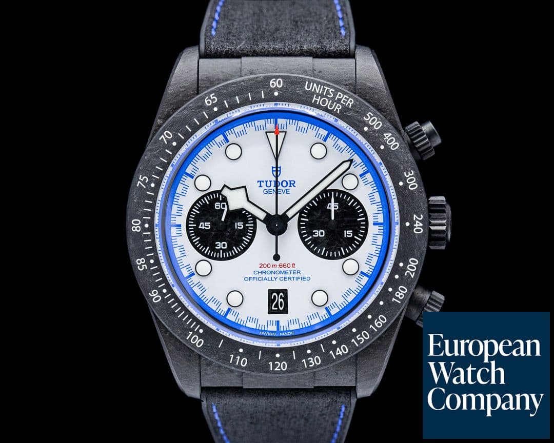 Image of Tudor 79377KN Black Bay Chrono "Carbon 25" White Dial 2025 LIMITED