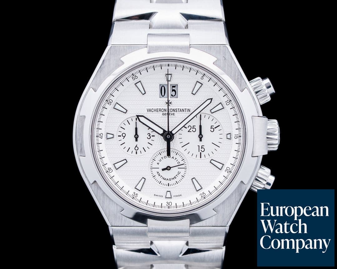 Image of Vacheron Constantin 49150 Overseas Chronograph SS Silver Dial