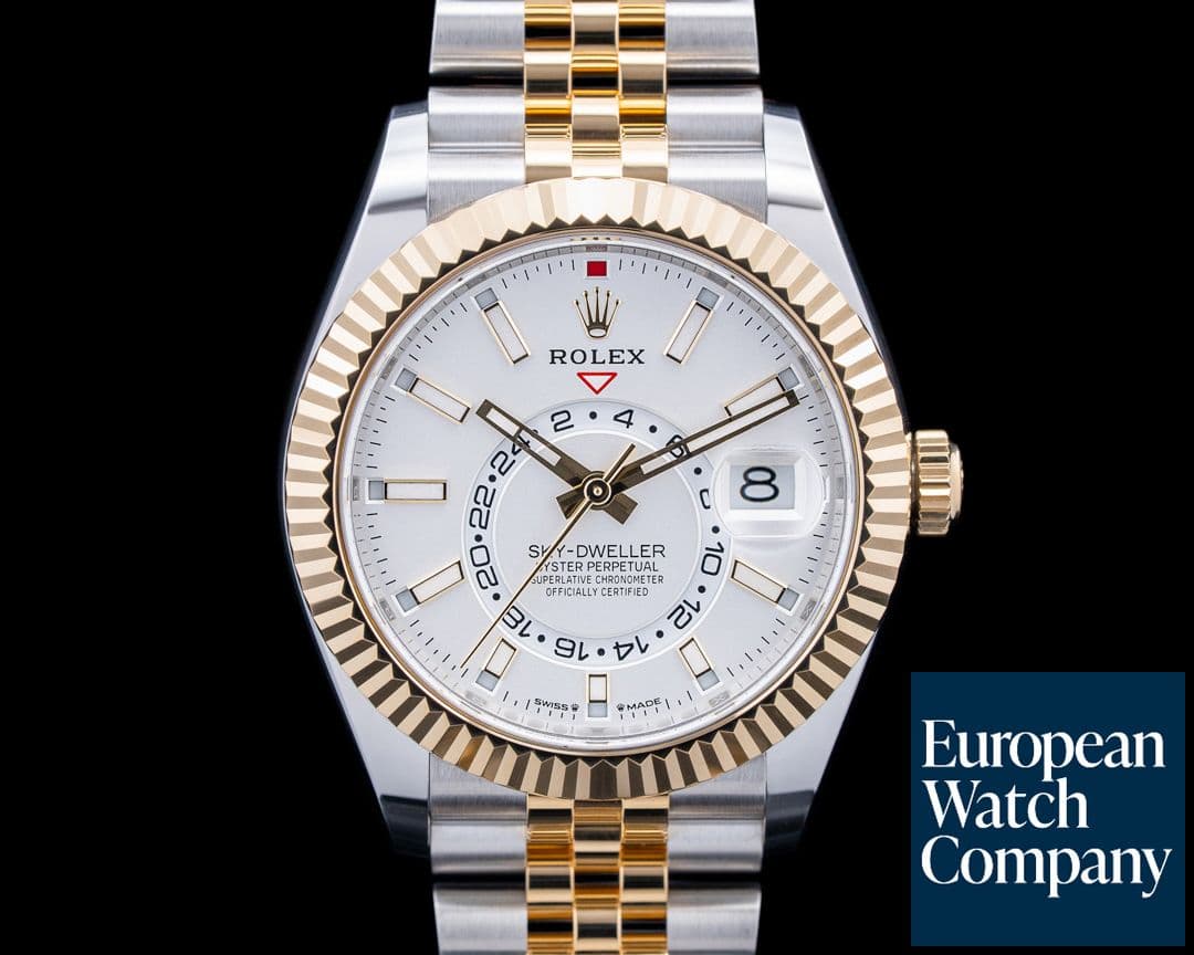 Image of Rolex 336933 Sky-Dweller Jubilee 18K Yellow Gold / SS Silver Dial 2025