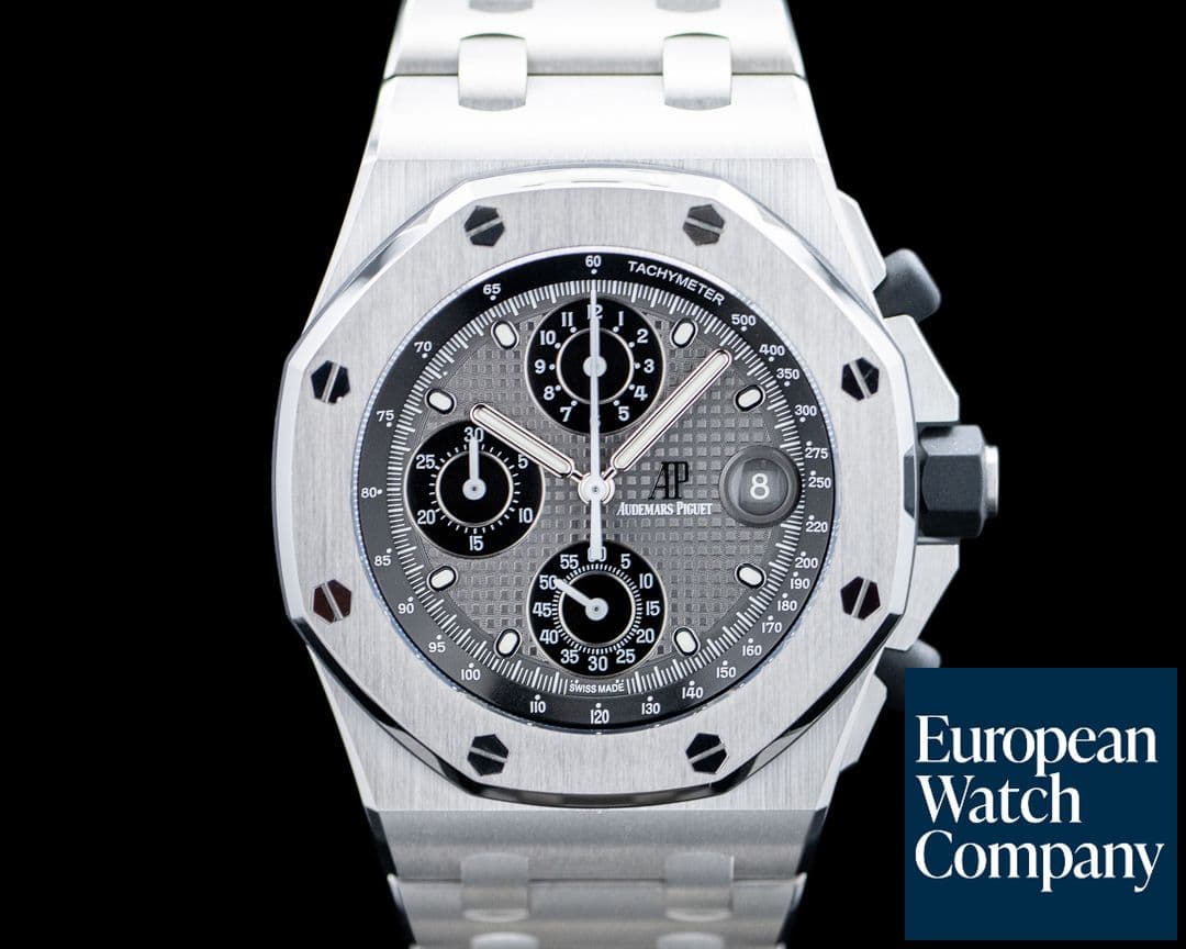 Image of Audemars Piguet 26238TI Royal Oak Offshore Chronograph Titanium Gray Dial