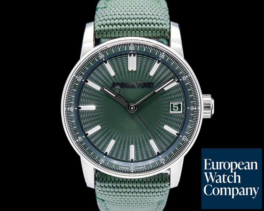Image of Audemars Piguet 15210ST Code 11.59 SS Green Dial