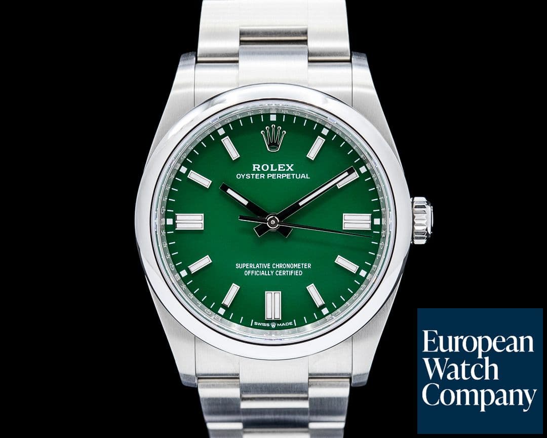 Image of Rolex 126000 Oyster Perpetual 36 SS Green Dial 2026