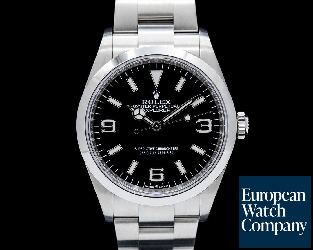 Image of Rolex 124270 Explorer 36MM SS Black Dial 2025
