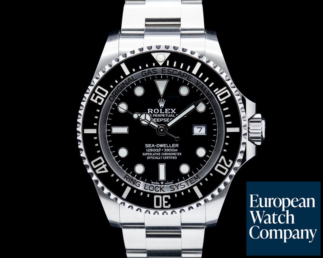 Image of Rolex 126660 Deepsea Sea-Dweller SS Black Dial