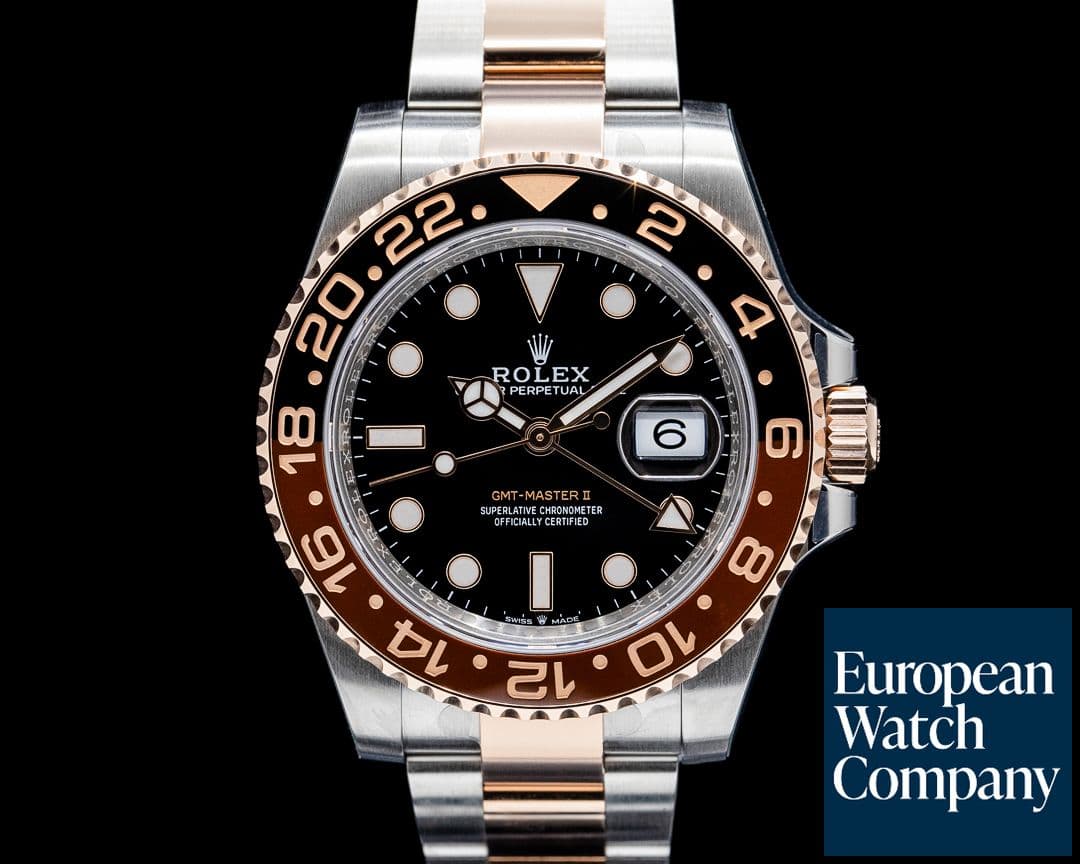 Image of Rolex 126711CHNR GMT-Master II SS / 18K Everose Gold Black Dial 2026