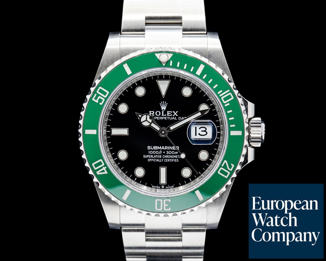 Image of Rolex 126610LV Submariner Date "Starbucks" SS Black Dial