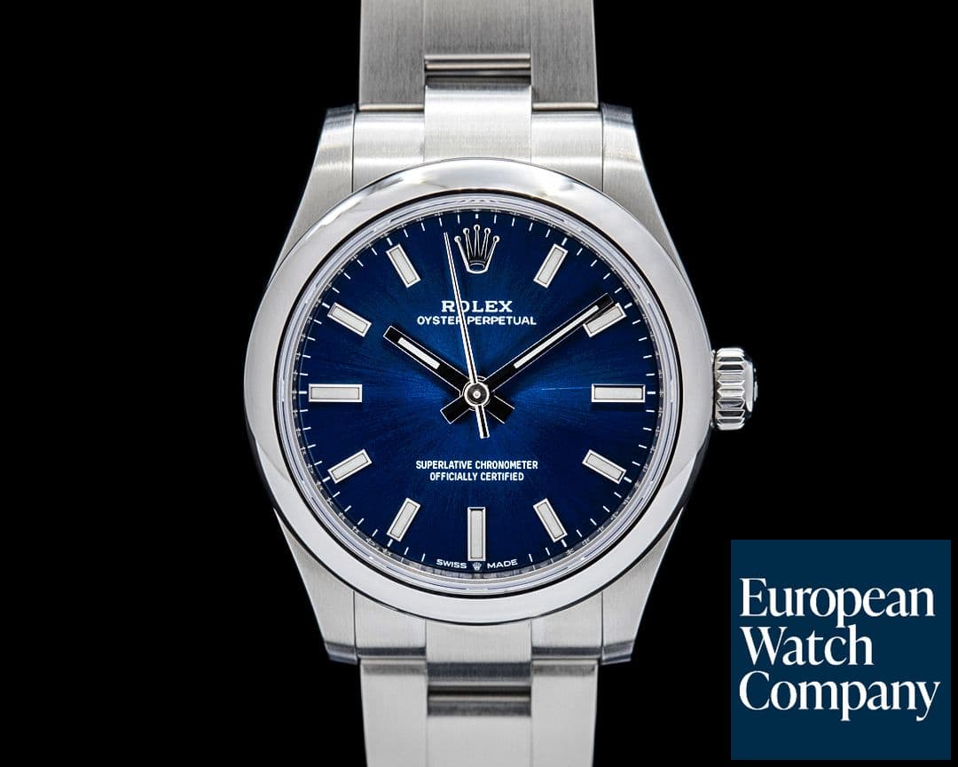 Image of Rolex 277200 Oyster Perpetual 31 SS Blue Dial