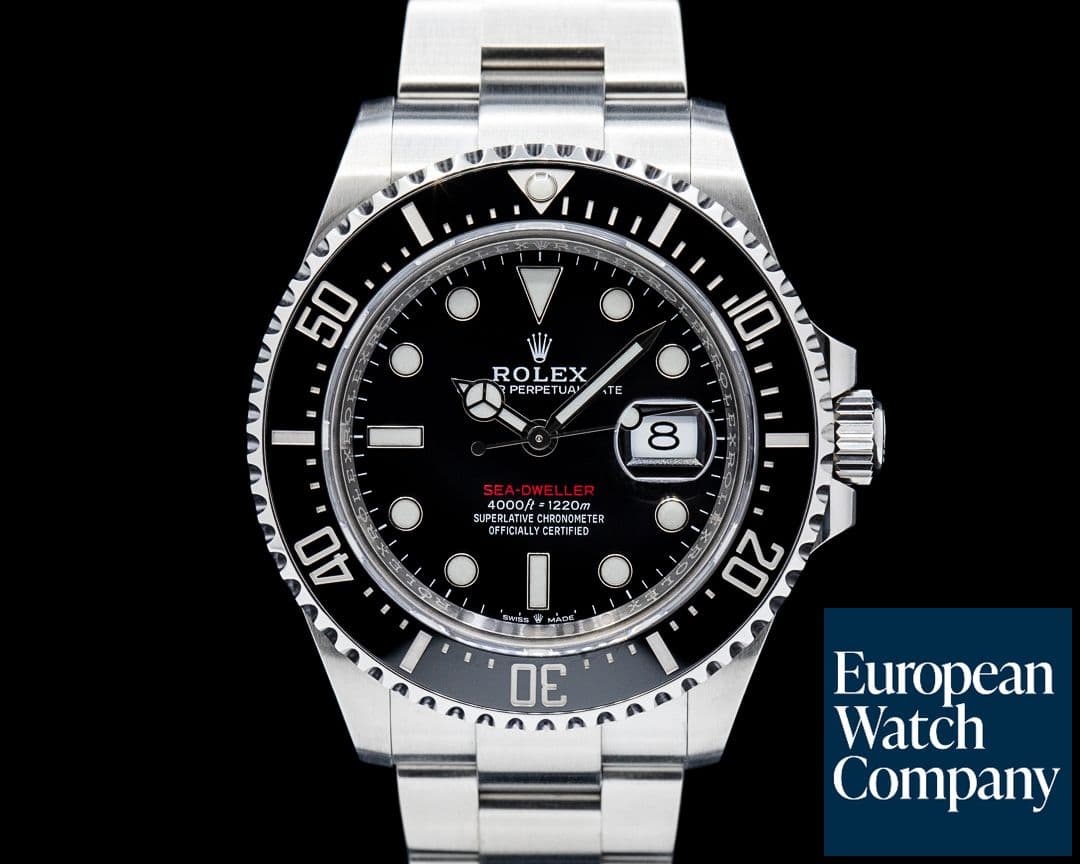 Image of Rolex 126600 Sea-Dweller Deep Sea SS Black Dial