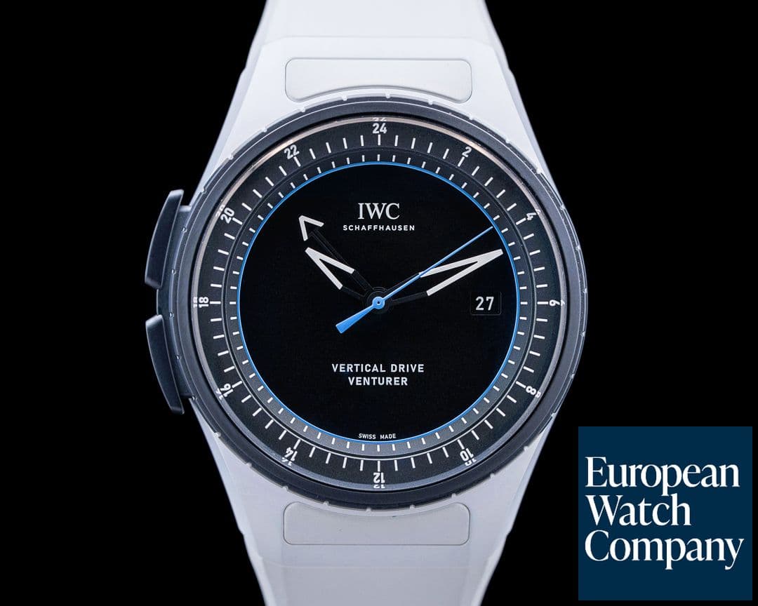 Image of IWC Pilot's Venturer Vertical Drive White Ceramic Black Dial 2026 NEW