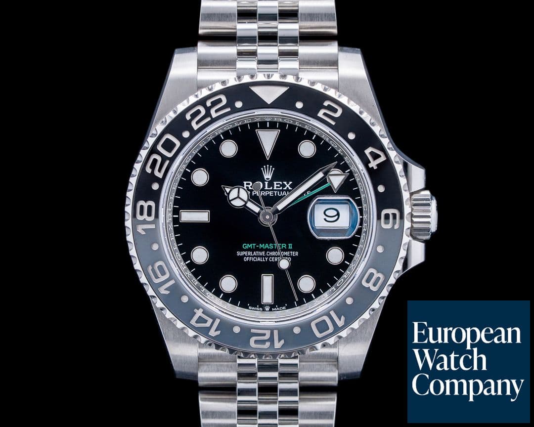 Image of Rolex 126710GRNR GMT-Master II "Bruce Wayne" SS Black Dial 2025