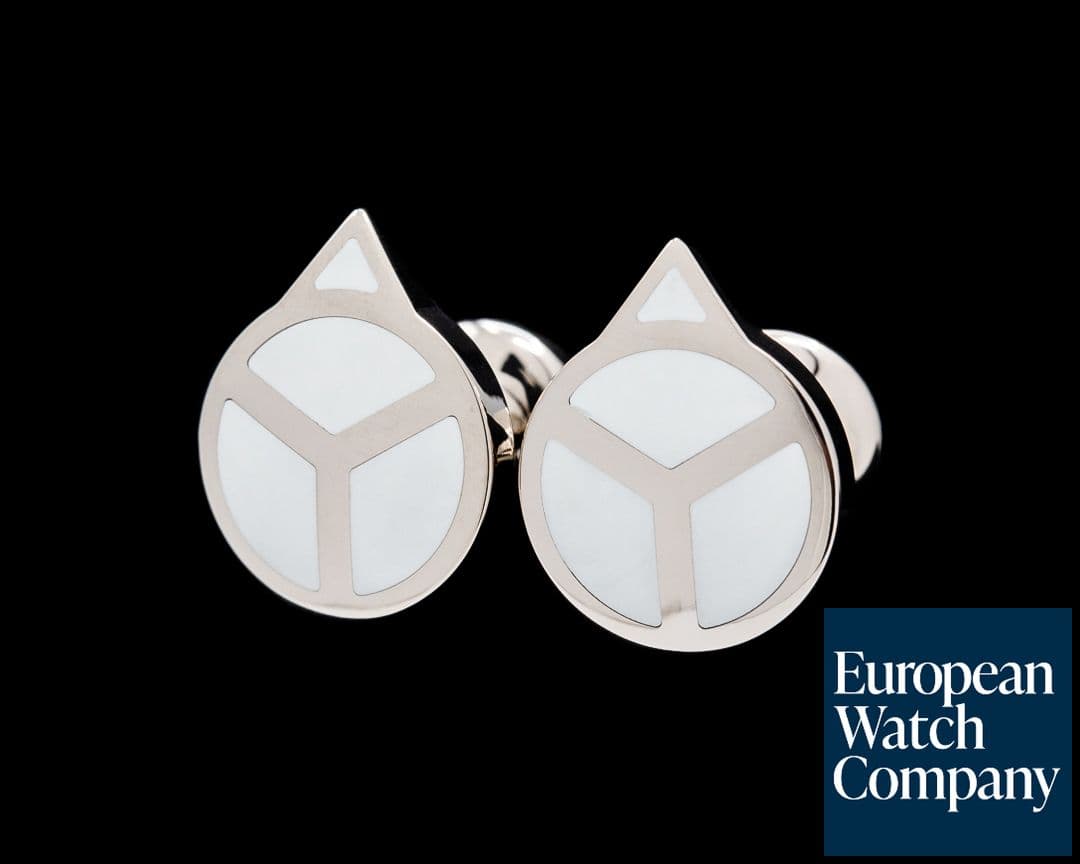 Image of Rolex A1029 18K White Gold Hand Cufflinks 2026