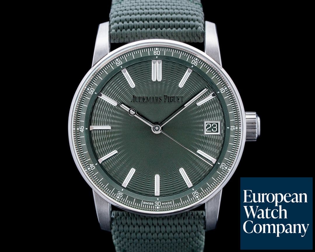 Image of Audemars Piguet 15210ST Code 11.59 SS Green Dial