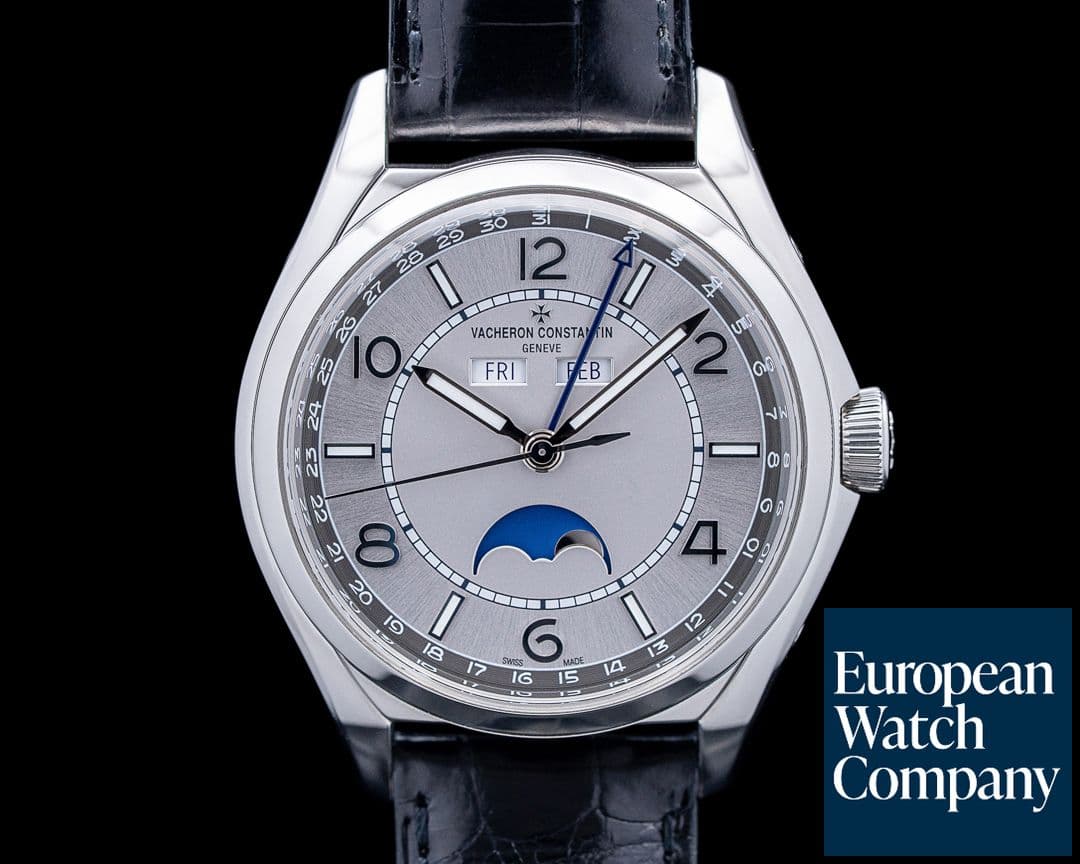 Image of Vacheron Constantin 4000E Fiftysix Complete Calendar SS Silver Dial