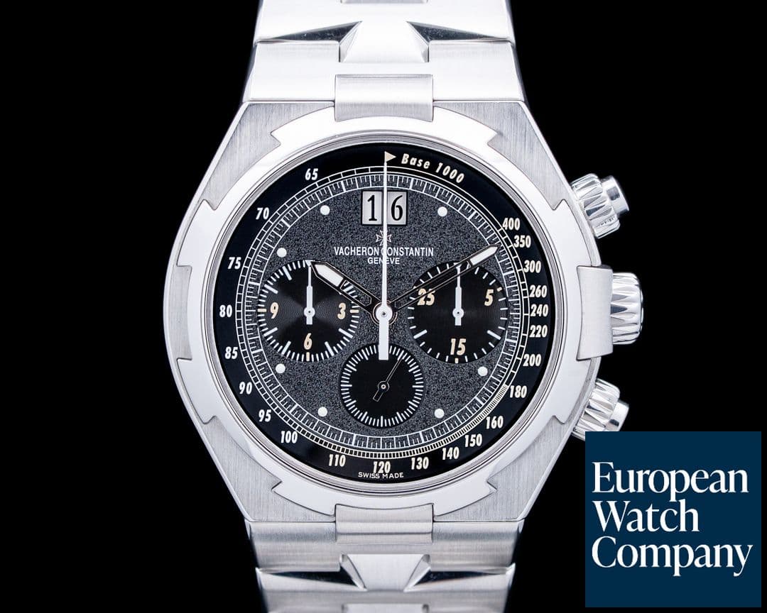 Image of Vacheron Constantin Overseas Chronograph Chrono Defi Mer SS Black Dial LIMITED
